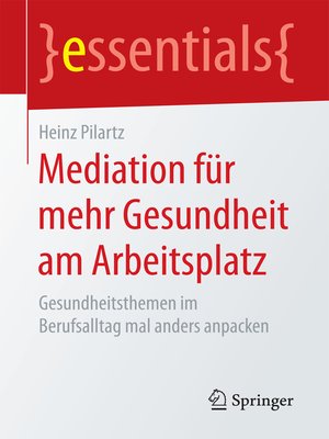 cover image of Mediation für mehr Gesundheit am Arbeitsplatz